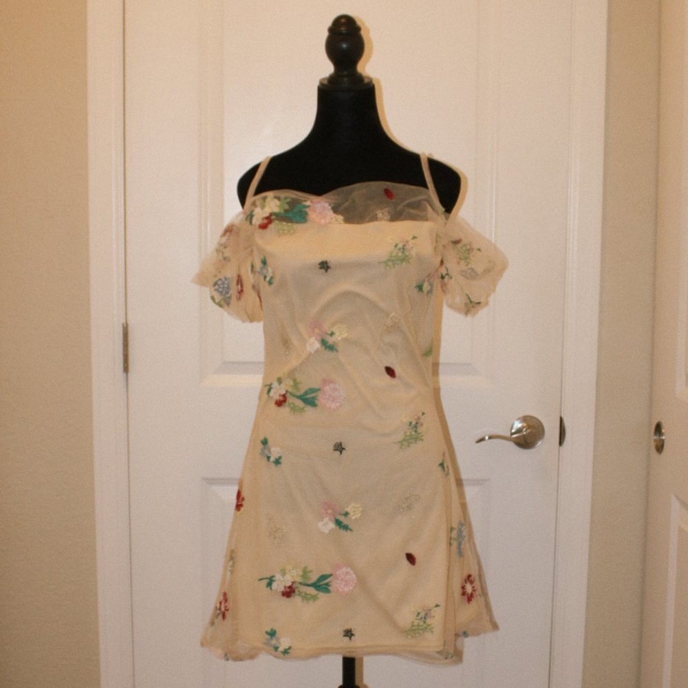 Sugar Thrillz Sheer Dress/Slip